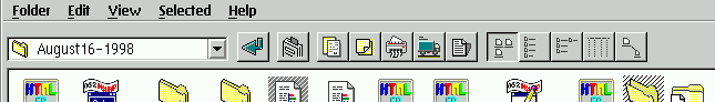 Object Desktop 2.0 EE folder toolbar